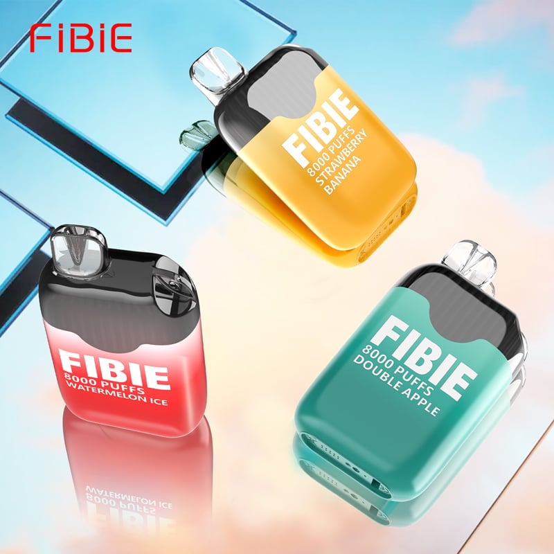 Strawberry--Banana - FIBIE 8000 Puffs Disposable Vapor Wands(8000 PUFFS)