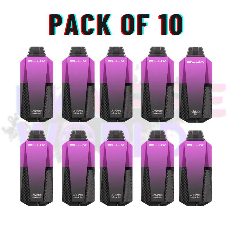 Fizzy Cherry Elux CyberOver 6000 Puff 6K Kit