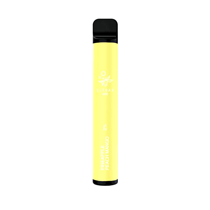 Elf Bar 600 Disposable - Pineapple, Peach, Mango 2%