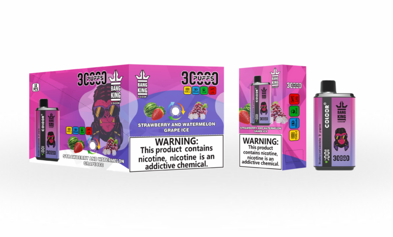 Bang King Colloor 30000 Puffs Vape 30K Disposable Vape Pen E Cigarette Prefilled 36ml 550mAh