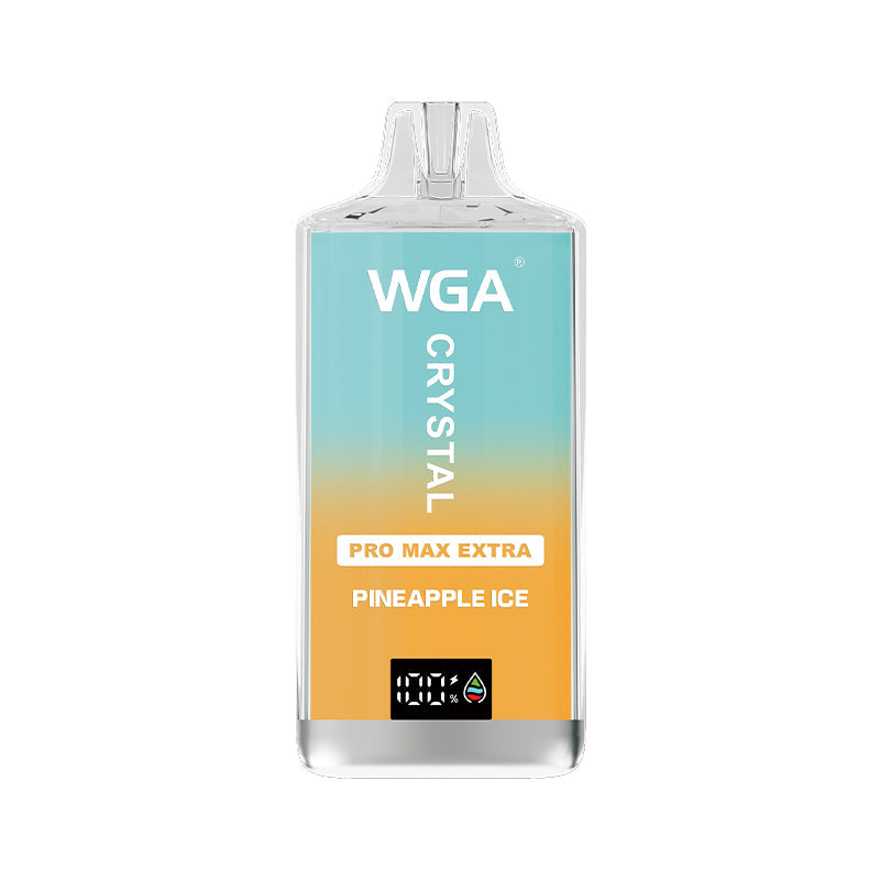 wga vape Crystal BANANA ICE Pro Max Extra 15000 Puffs Disposable Vape CS