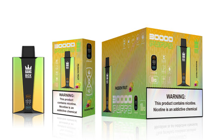 BANGBOX 30000 Puffs Disposable Vape Wholesale-850mAh Battery, 40ml E-liquid, Multiple Nicotine 12 Flavors
