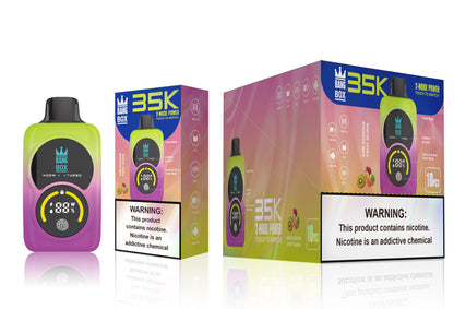 Bang Box 35000 Puffs Disposable Vape - 35ml E-Liquid, 700mAh Disposable Vape 12 Flavors