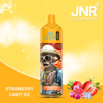 JNR Alien 10000 puffs RGB lights Disposable Vape – Enjoy Infinity Flavor-850mAh Battery, 20ml E-liquid, Multiple Nicotine 48 Flavors