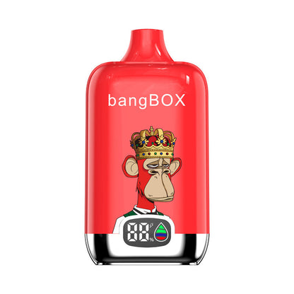 Bang King 15000 Puffs Digital Screen 15k Puff Smart Display Disposable Vape Rechargeable 0% 2% 5% Vaping 20 Flavors