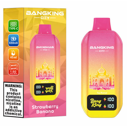 Bang King City 50000 Puffs Disposable Vape - 45ml E-Liquid, 650mAh Battery 12 Flavors