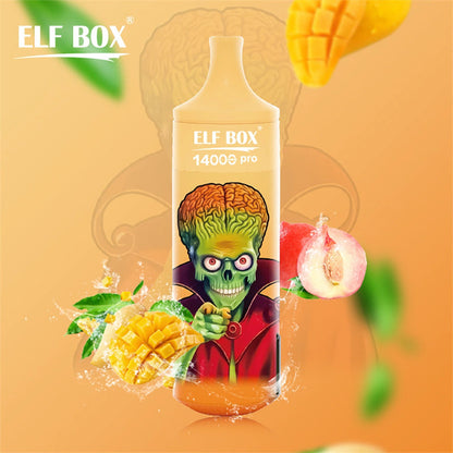 ELF BOX RGB 14000 Pro Disposable Vape – 14000 Puffs, Mesh Coil, 12 Flavors
