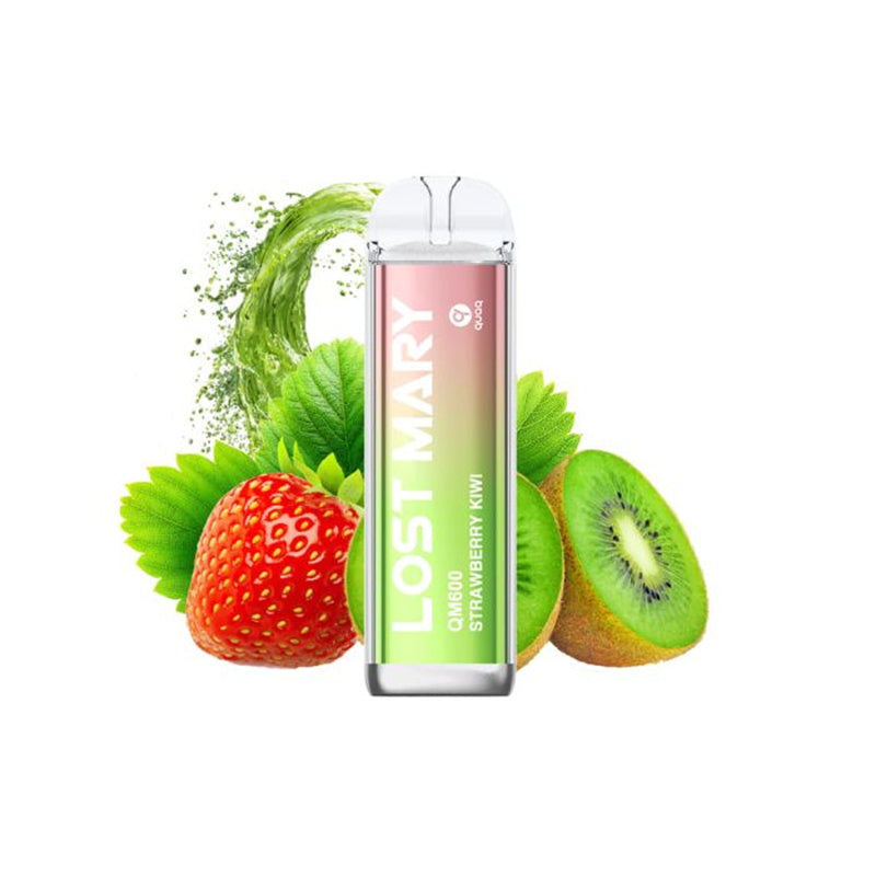 Lost Mary QM600 Disposable Vape - 600 Puffs, 2mg Nicotine, 10 Flavors
