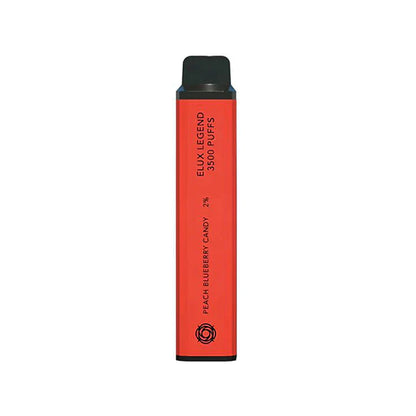Elux Legend 3500 Puffs Disposable Vape Pen Bar Box Of 10