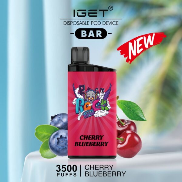 INSTA BAR - BLUE RAZZ ICE - BE25000 PUFFS