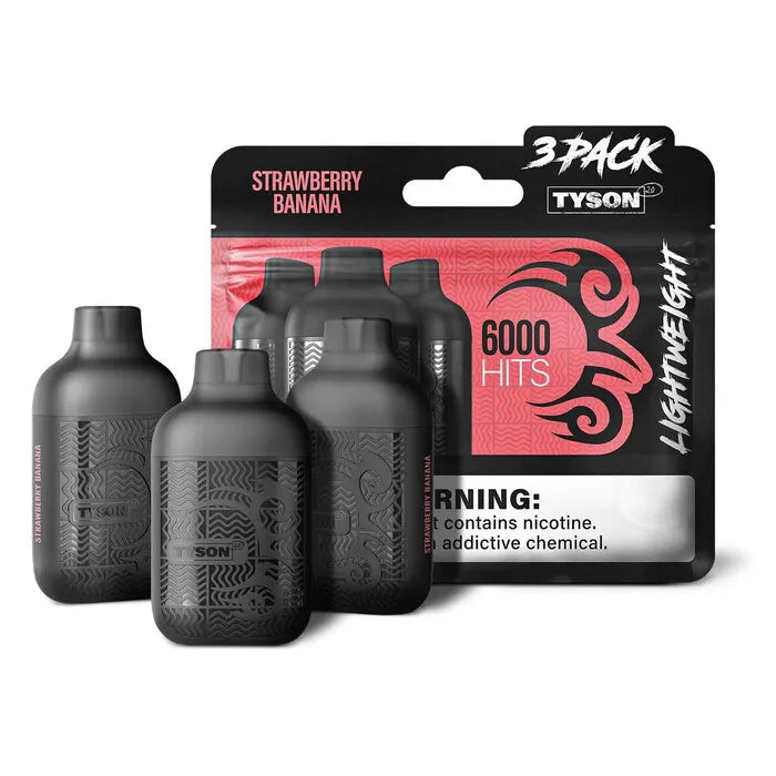 Tyson 2.0 Lightweight 6K - 3PK Vape