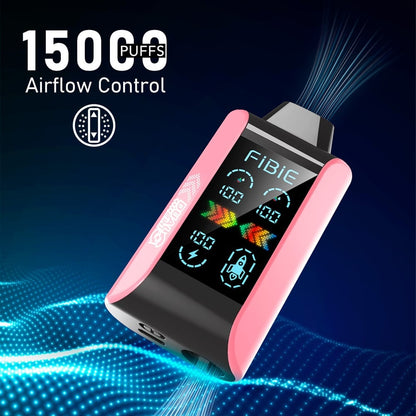 FIBIE 15000 Dual Flavors (Dual flavor switch Over 100,000 positive reviews)
