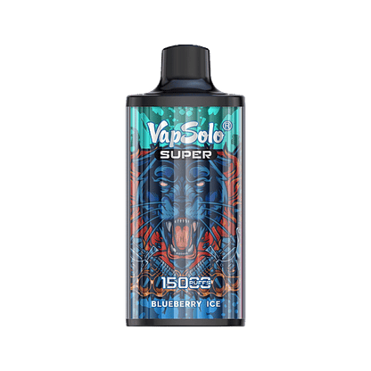 VapSolo Super 15K Puffs Disposable Vape | Ajustable Airflow,Mesh Coil,Type-C Port