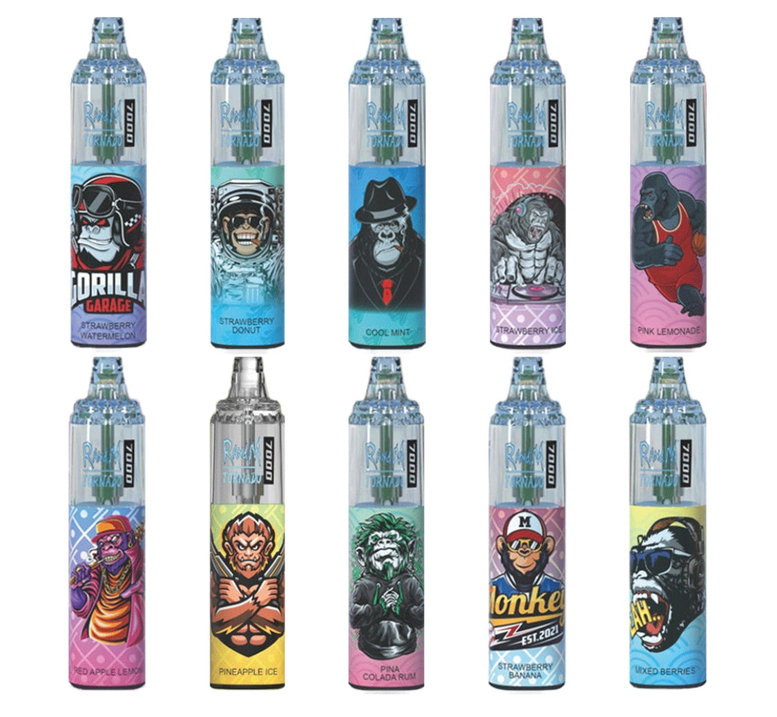 RandM Tornado 7000 Puffs - £7.99 Sale | UK Vape Deals