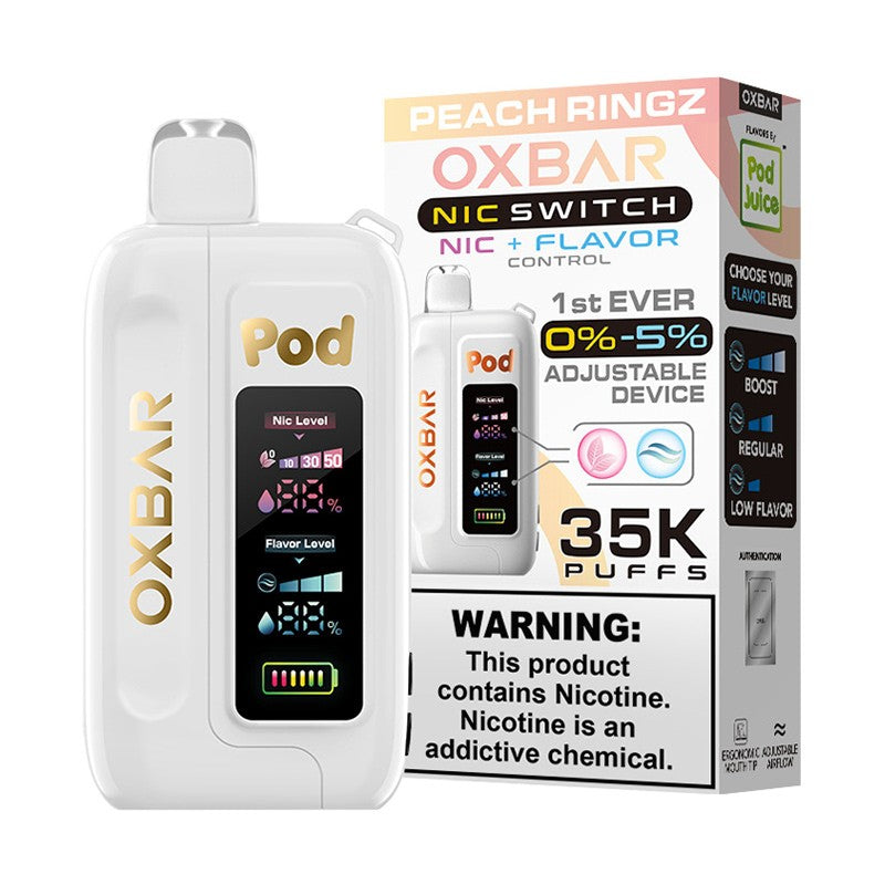OXBAR X Pod Juice Nic Switch 35K Disposable Vape 5%