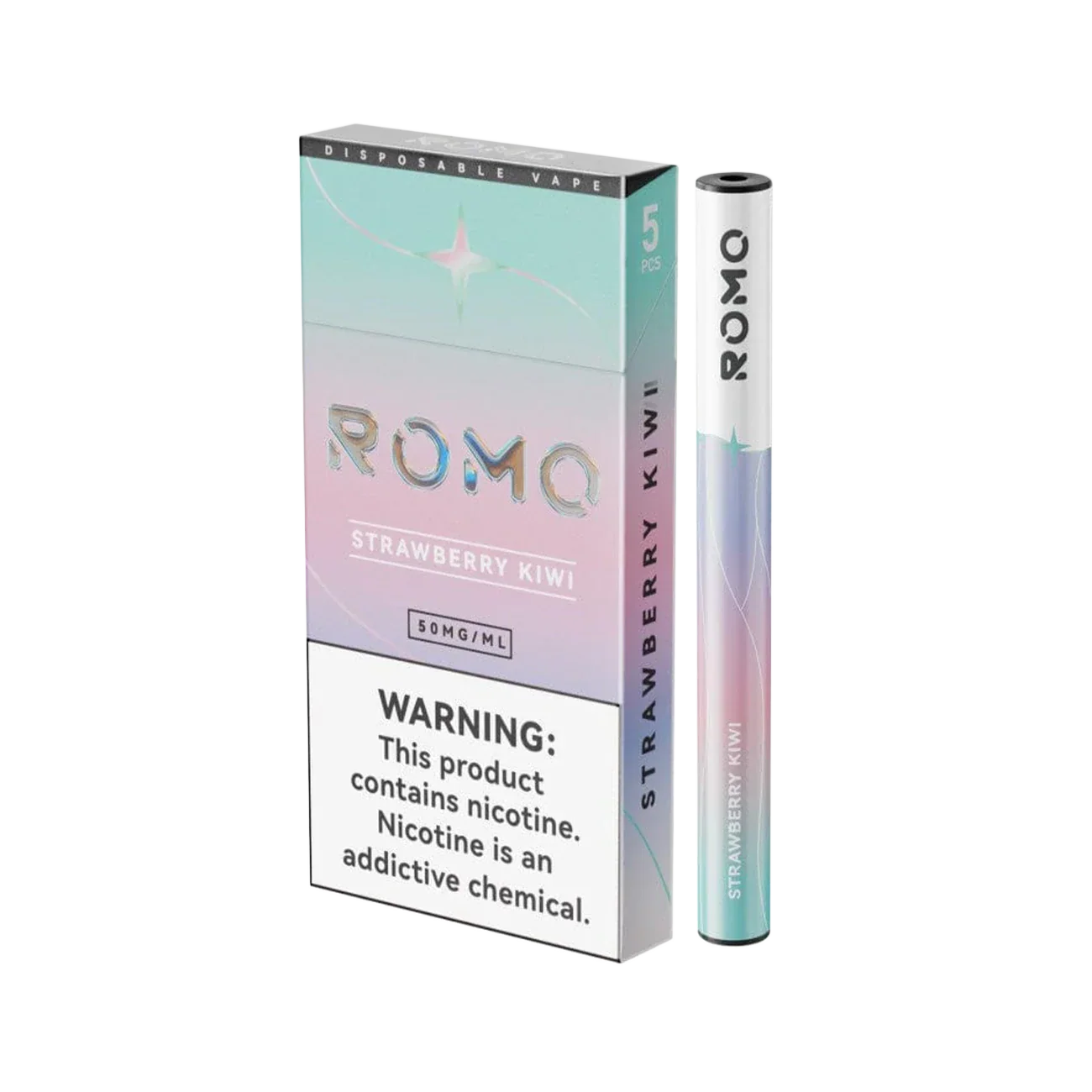 Romo 200 Puffs Disposable Vape 5PK