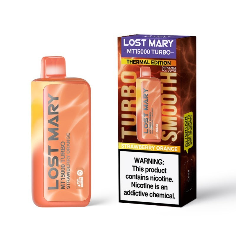 Disposable Vape 15000 Puffs - Lost Mary MT15000 Turbo (5% Nic) | Dual Mesh Coil
